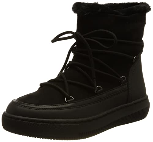 Tom Tailor Damskie sztyblety 4294402, czarne, 43 UE