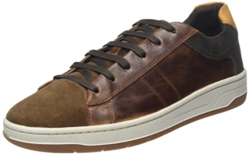 Geox Męskie trampki U, Brown/MUD, 44 EU