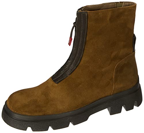 THINK! Kangae 3-000621 damskie botki z wyściółką, 7000 oliwek/kombi, 41 EU