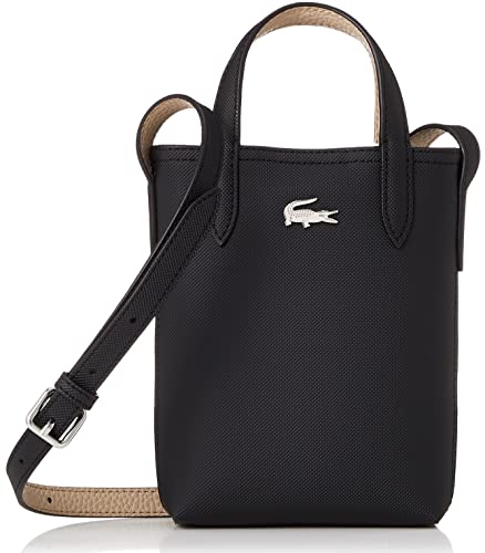 Lacoste Damska torebka NF3866AA Noir Krema, talia Unique