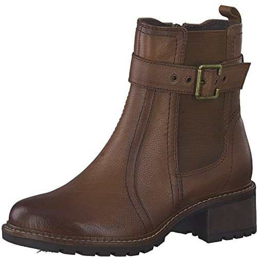 Tamaris Comfort Damskie sztyblety 8-85404-29-328, Chestnut, 38 EU