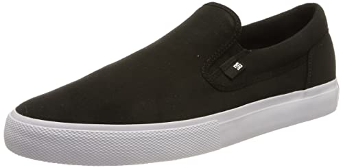 DC Shoes Męskie trampki ręczne, czarny/biały, 4 UK