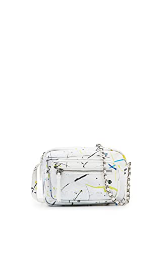 Desigual Women's Bag Splat_CAMBRID 2004 Silver, Black