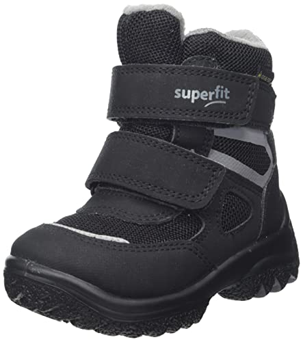 Superfit Baby-Snowcat chłopięce kozaki śniegowe, czarne/szare 000, 20 EU