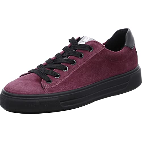 ARA Damskie trampki Courtyard, Berry czarny, 36.5 EU Weit