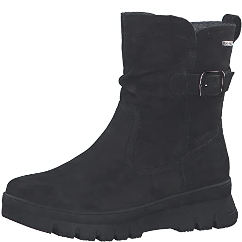 Tamaris Comfort Damskie sztyblety 8-86414-29-1, czarny, 37 EU Weit