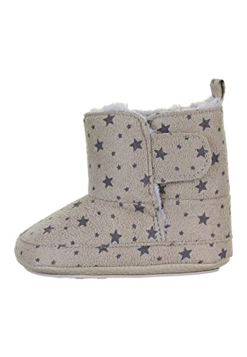 Sterntaler Dziewczęce buty dziecięce w gwiazdki, jasnoszare, 20 UE
