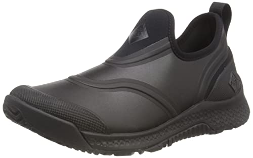 Muck Boots Męskie buty trekkingowe wsuwane na buty przeciwdeszczowe, Czarny, 42 EU