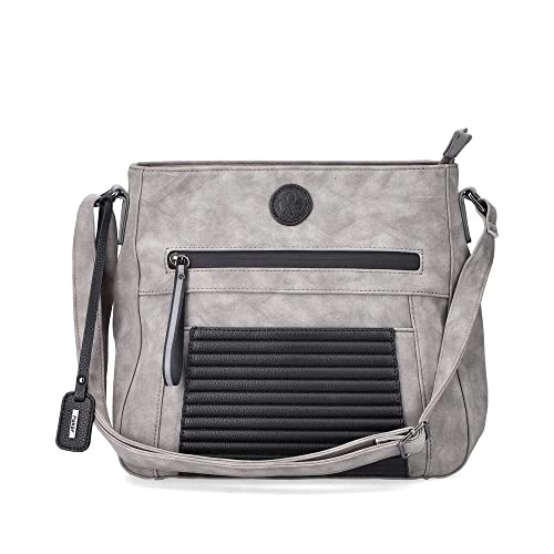 Rieker Women's H1481 torba na ramię, szara