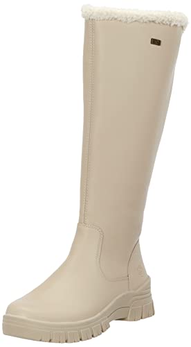 Remonte Damskie kozaki do wysokości kolan D0E73, muszelka/Crema/Offwhite / 60, 37 EU