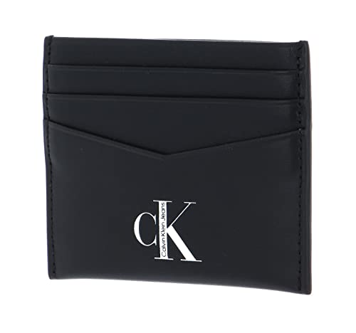 Calvin Klein Jeans Męskie sportowe Essentials Cardcase 6CCCB dwustronny portfel, czarny, jeden rozmiar