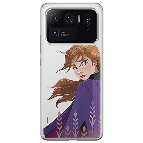 ERT GROUP etui na telefon Xiaomi MI 11 ULTRA, case oryginalny i oficjalnie licencjonowany przez Disney, wzór Anna 002, optymalnie dopasowane, plecki z TPU częściowo przeźroczyste