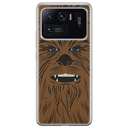 ERT GROUP etui na telefon Xiaomi MI 11 ULTRA, case oryginalny i oficjalnie licencjonowany przez Star Wars, wzór Chewbacca 005, optymalnie dopasowane, plecki z TPU