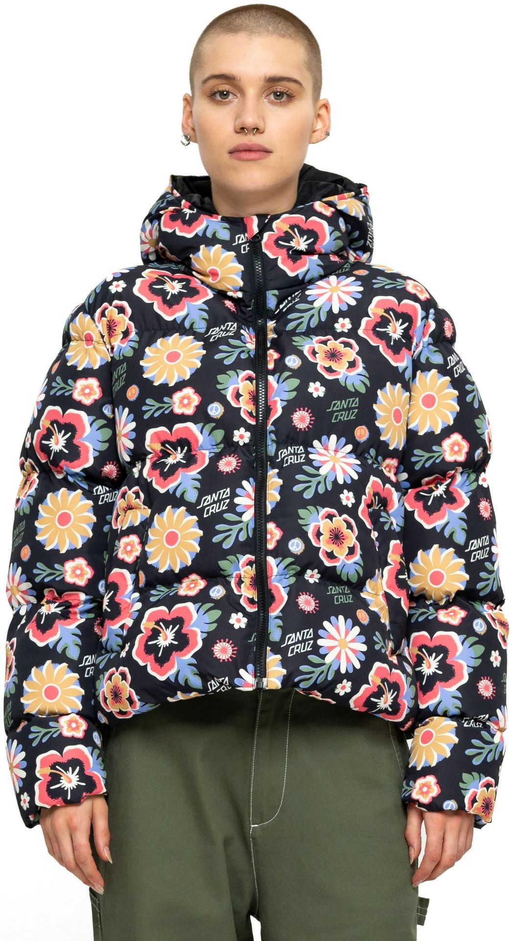 kurtka damska SANTA CRUZ FREE SPIRIT REPEAT QUILTED JACKET All Over Print