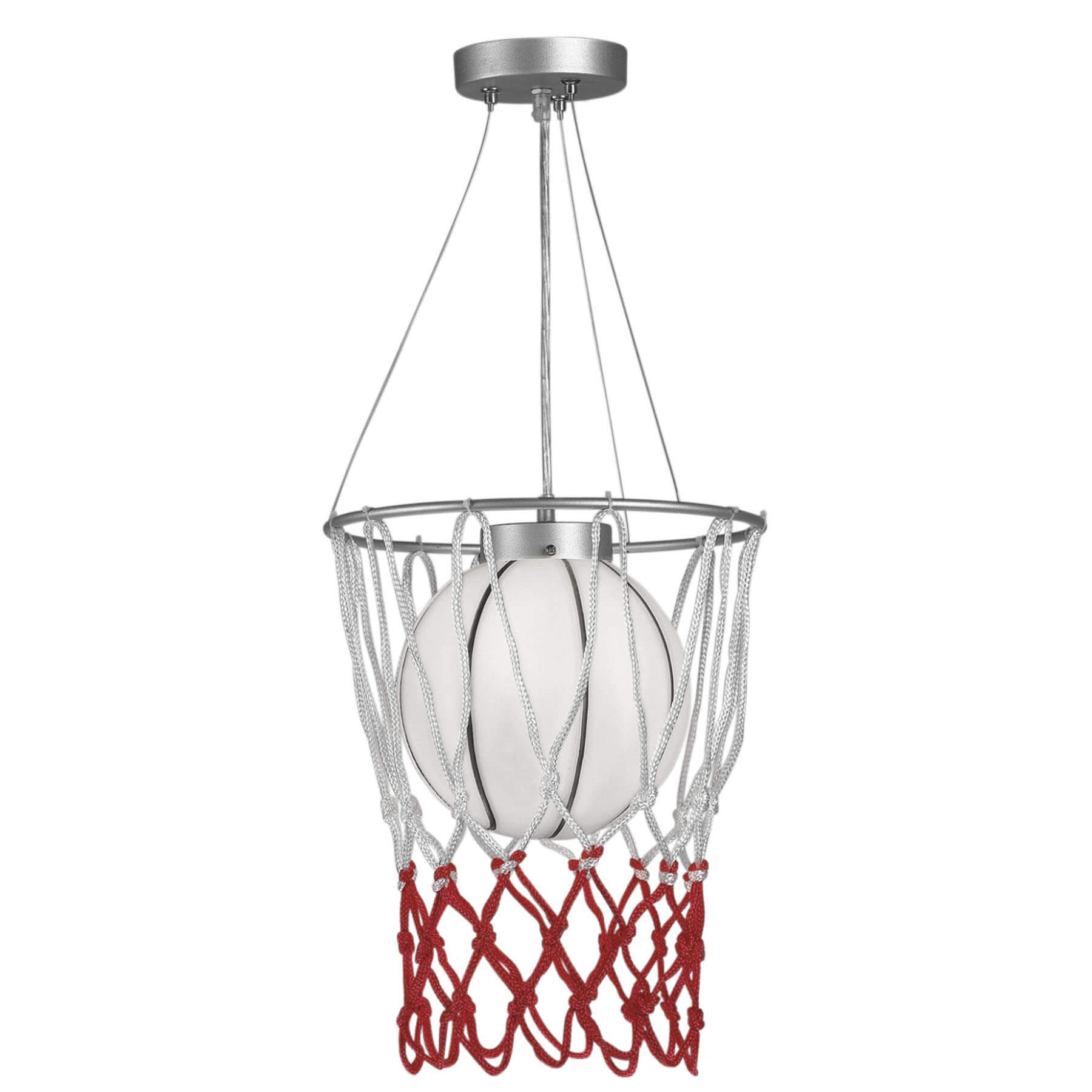Wisząca lampa młodzieżowa K-MD5059-1B koszykówka ball