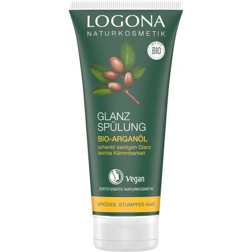 LOGONA Naturkosmetik Połysk Conditioner arganowym organicznej (200 ML) 00186