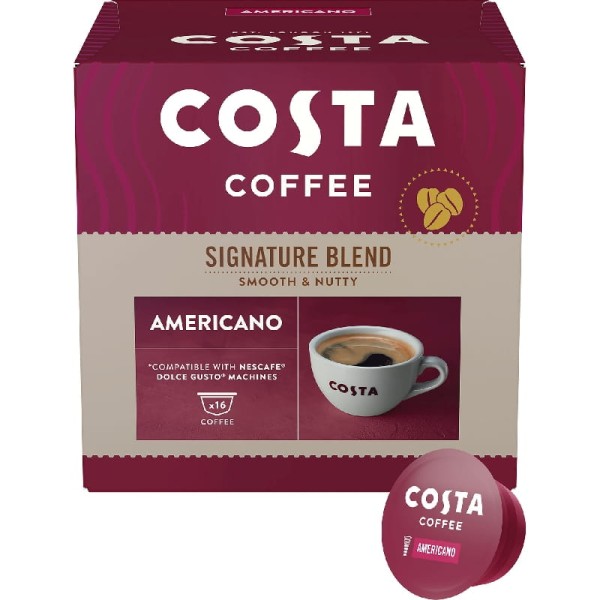 Costa Coffee Costa Coffee Dolce Gusto Americano 3 x 16 kapsułek 4412