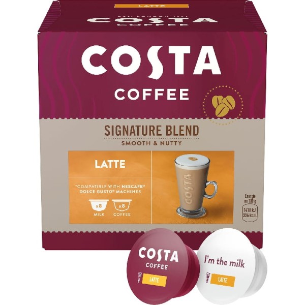 Costa Coffee Costa Coffee Dolce Gusto Latte 3 x 16 kapsułek 4410