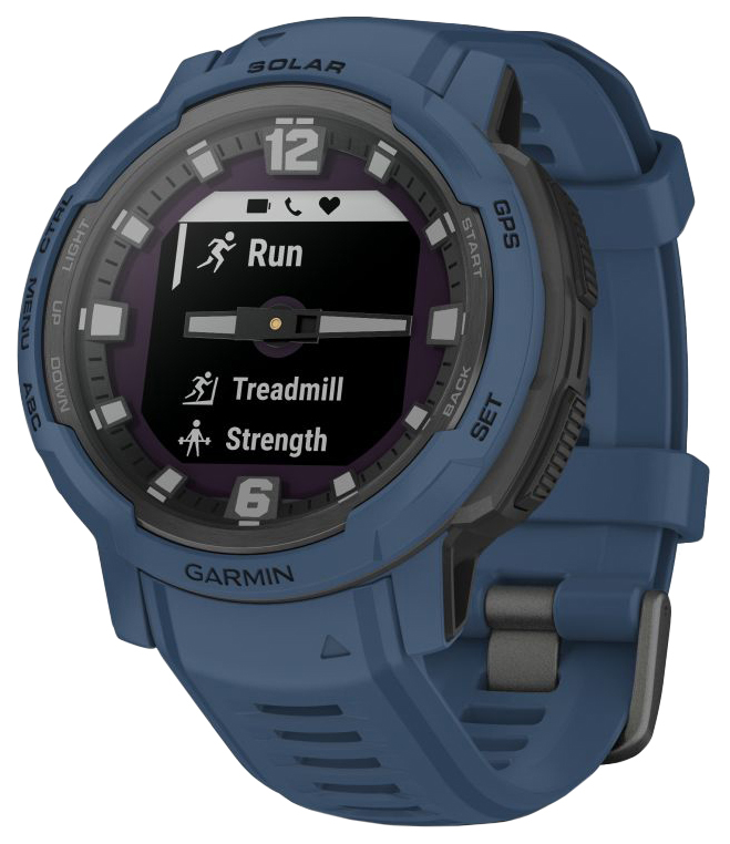 Zegarek Garmin 010-02730-02 Instinct Crossover Solar Tidal Blue
