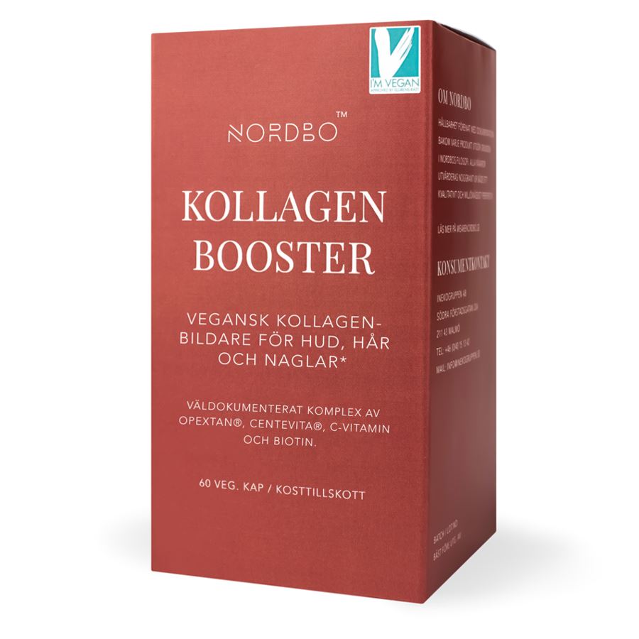 Nordbo - Wzmacniacz kolagenu, 60 kapsułek