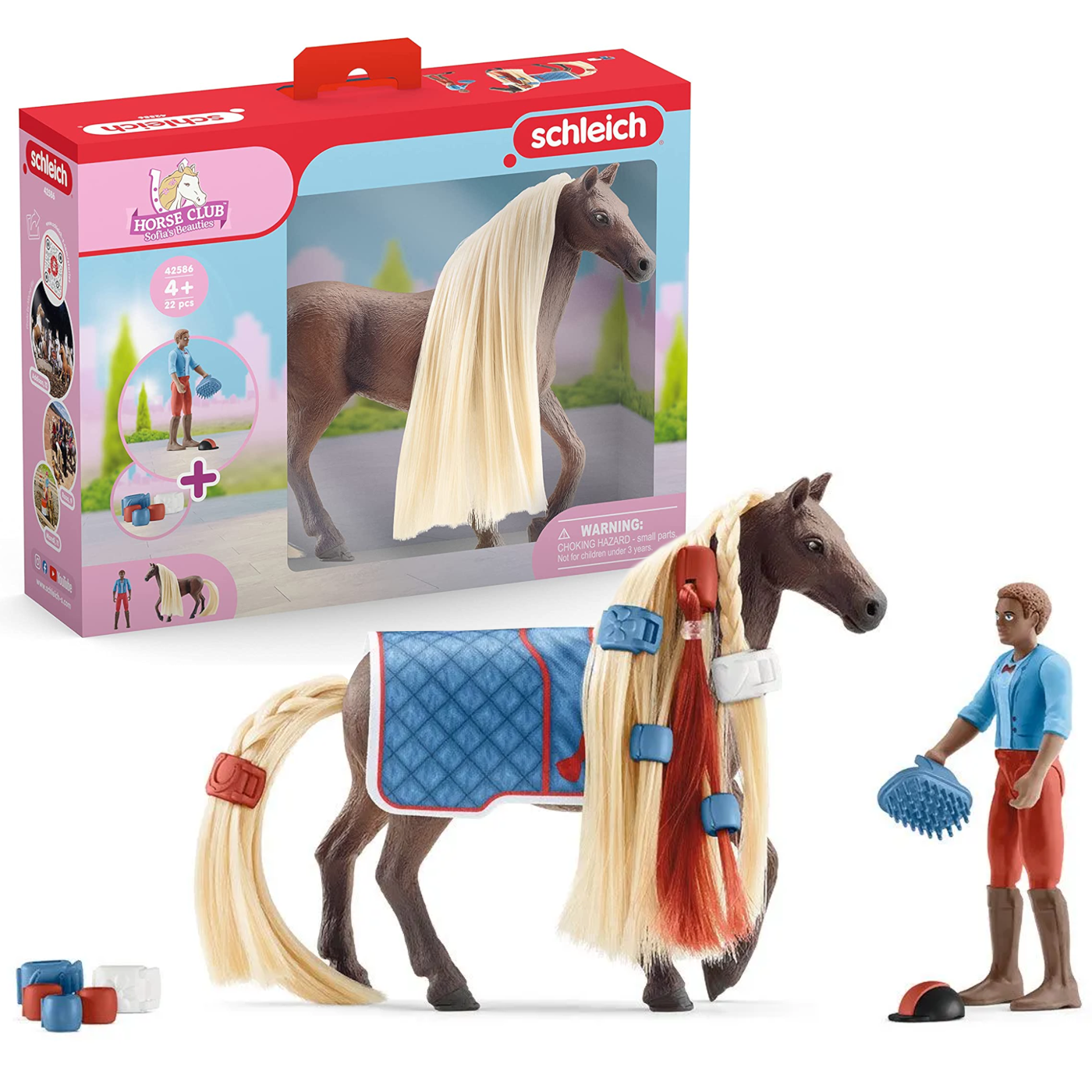 Schleich Sofia's Beauties Zestaw startowy Leo i Rocky 42586