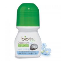 BIOpha Organic Organic Dezodorant Ałunowy Kwiat Lnu 50ml BPH02500