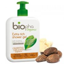 BIOpha Organic Laboratoires żel pod prysznic Oriental z masłem Karite 400 ml