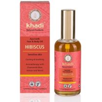 Khadi Ajurwedyjski olejek do twarzy i ciała z hibiskusem 100ml