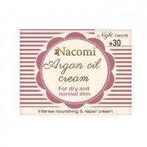 Nacomi Argan Oil Cream Arganowy krem na noc z kwasem hialuronowym 30+ 50ml 0000058816