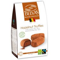 BELVAS Czekoladki truffle z orzechami BIO