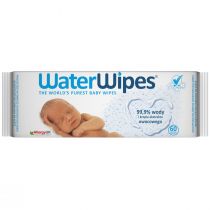 WaterWipes Chusteczki pielęgnacyjne nasączane czystą wodą WaterWipes 60 szt 5099514041215