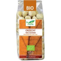 BIO PLANET - seria BRĄZOWA (orzechy i pestki) BIO PLANET seria BRĄZOWA orzechy i pestki) ORZECHY MACADAMIA BIO 200 g BIO PLANET 5902983780090