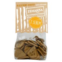 Zemanka Dystrybutor: Bio Planet S.A., Wilkowa Wieś KRAKERSY SEROWE BEZLUTENOWE BIO 100 g -