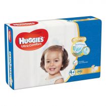 Huggies Pieluchy 4+ Ultra Comfort 46 sztuk 10-16kg 567877_HUGGIES