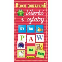 Adamigo KLOCKI EDUKACYJNE 18 ELEMENTÓW zielone 7066