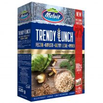 Melvit Trendy lunch pęczak, kapusta, grzyby leśne, kminek 4 x 80 g