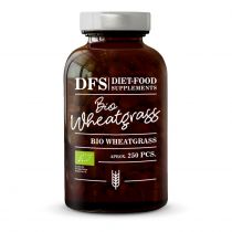 Diet-Food 154Diet-Food Trawa Pszeniczna w Tabletkach 250 sztuk EKO MIPTRAWAPRZEI