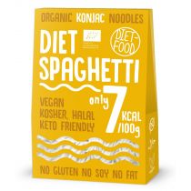 Diet-Food BIO Organic Spaghetti - makaron roślinny z rośliny Konnyak 300gr netto shirataki