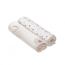 Lassig Bambusowy Otulacz-Kocyk Zestaw 2 szt Little Water Łabędź