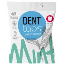 Dent Tabs Tabletki do czyszczenia zębów z fluorem 125 szt