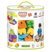 Wader Baby Blocks Torba 60 elementów 41410