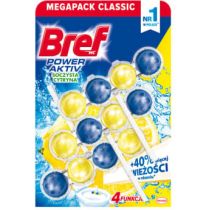 Henkel Bref Power Aktiv Lemon Zawieszka do muszli WC 3 x 50 g (HAN03687)