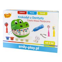 Smily Ciasto-Masa Plastyczna Krokodyl u dentysty GXP-722972