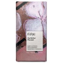 VIVANI (czekolady, kakao instant) Czekolada gorzka z migdałami bio 100 g - vivani BP-4044889003208