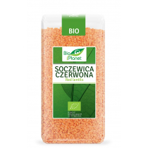 Bio Planet soczewica czerwona, produkt rolnictwa ekologicznego 400g 590781466230