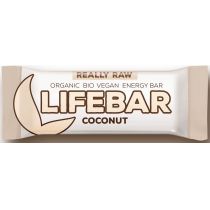 Lifefood (batony i inne produkty raw) BATON KOKOSOWY RAW BEZGLUTENOWY BIO 47 g - FS-LI-472388