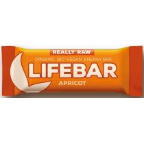 LIFEFOOD (batony i inne produkty raw) Baton z suszonymi morelami raw bezglutenowy bio 47 g - lifefood BP-8594071484569