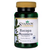 Swanson, Usa Bacopa Monniera 10:1 ekstrakt - suplement diety 90 kaps.