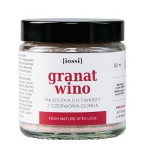 IOSSI Iossi Granat i Wino, maseczka do twarzy z czerwoną glinką, 120ml IOS000013