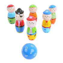 Bigjigs Toys Ltd kręgle Piraci - 72900403748ZA